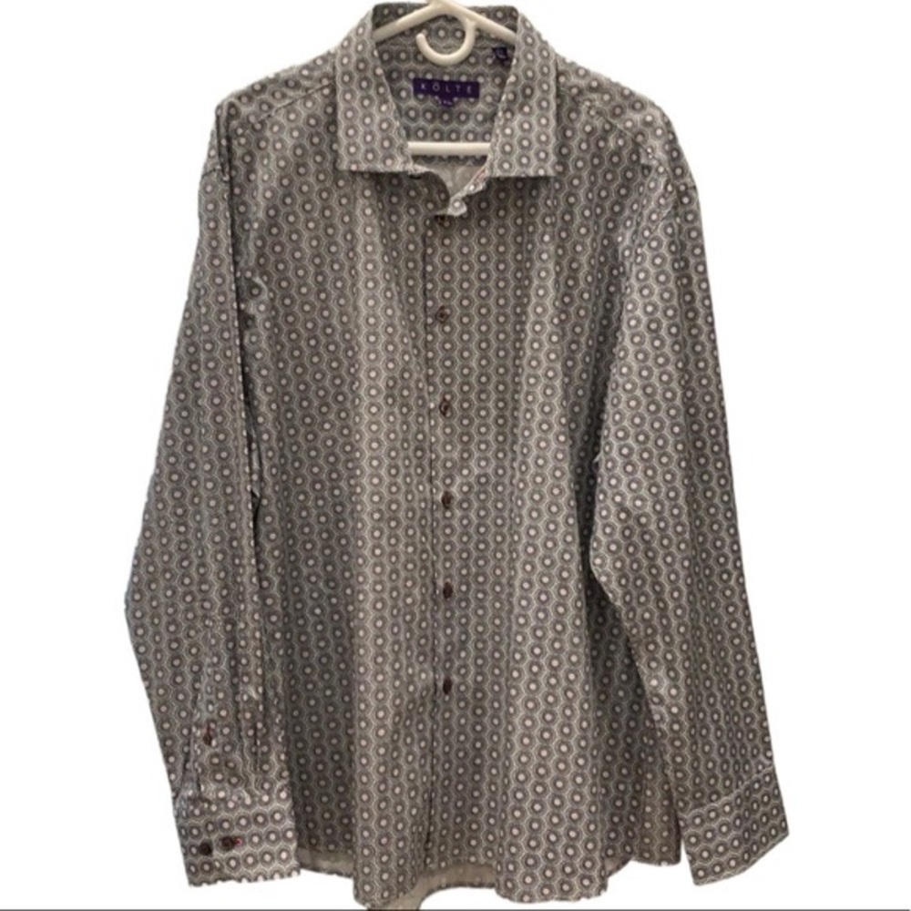 Kolte Men’s Long Sleeve Button Up Shirt